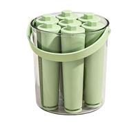 Ice Mold Maker Set - PET Ice Stick Tray With Bucket | Reusable Easy Release Ices Cube Mould For Drinks Cocktails Wine Juice Home Bar Party Kitchen Use