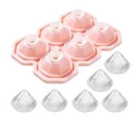 Ice Mold Round Tray, Whiskey Drink Chilling Shape, Easy Release Beverage Cooling Tool, Reusable Bar Kitchen Accessory for Cocktails Soda Juice Lemonade Iced Tea Camping Picnic Pool Party Use Home