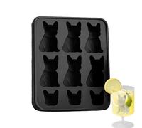 Ice Mold - Square Tray | Molds Silicona | Leakproof Flexible Tray, Quick Freeze, Soft Material, Smooth, Dishwasher Safe, Compact Storage, Multi-Purpose Make