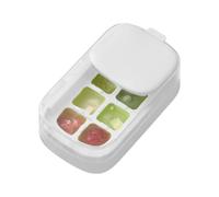 Ice Molds for Cocktails - Large Square Whiskey Ice Maker, Silicone Easy Release Stackable Tray, Spill Proof Airtight Lid Protection, Rapid Freezing Temperature Retention Function, Beverage Chill