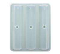 Ice Molds Silicone - Rhombus Shaped Non Stick Tools | 10 Cavity Silicone Mold with Flexible BPA Free Material Durable Design with Easy Release for Cocktails Coffee Wine Juice Beverage Home Bar Kitchen