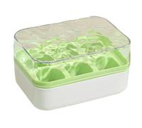 Ice Molds Tray, Whiskey Cube Maker, 4.1x2.9x2in 6 Grid Pressed Design, Easy Release Feature, Reutilizable Freezing Tool for Storing, Home Use, Beverage Prep, Refrigerator, Home