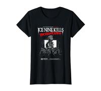 Ice Nine Kills - Cubierta de Grito de Plata Camiseta, Mujer, Negro, 3XL