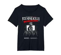 Ice Nine Kills - Cubierta de Grito de Plata Camiseta, Mujer Tallas Grandes, Negro, 1XL Grande