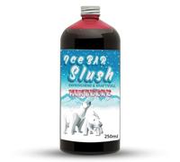 ICE Oso Jarabe concentrado sin AZO ni glicerina | Botella de 250 ml | Concentrado para máquinas de hielo Slushy Bebidas Maker Máquina de hielo 1:5 a 1:20 (250 ml, frambuesa)