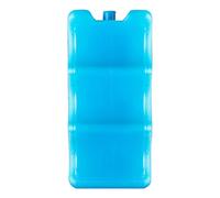 Ice Pack, Cooling Pack, Reusable Compact Leak Proof Portable Lightweight Versatile HDPE Material Sturdy Base Strong Build, Food Preservation Ice for Home Milk Travel, 400ml, White, Blue