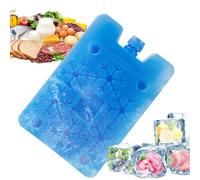 Ice Packs For Lunch Boxes | Portable Ice Crystal Box For Air Cooler | Reusable Freezer Cooler Accessories For Air Conditioner Fan Lunch Drinks Food For Fishing Beach Picnic School Travel Camping