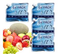 Ice Packs, Freezer Cooling Blocks, 7.48x6.3 Inch Reusable Leakproof Chillers, Portable Cold Packs for Camping Beach Picnic Fishing Travel Insulated Container, Lunch Boxes Food Bags