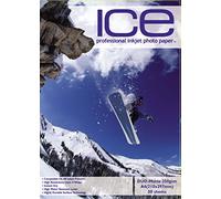 Ice - Papel fotográfico mate de doble cara, tamaño A4, 250 g/m², 50 unidades