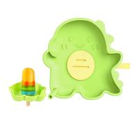 Ice Pop Holder - Kids Drip Catcher Stand | Silicone Cartoon Dinosaur Tray