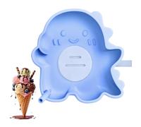 Ice Pop Holder - Kids Drip Catcher Stand | Silicone Cartoon Dinosaur Tray
