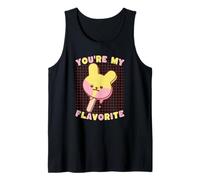 Ice Pop Kawaii Bunny Eres mi Favorito Camiseta sin Mangas