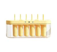 Ice Pop Mold, Leak Proof Freezer Pop Stick Maker, Silicone Juice Yogurt Jelly Pudding Fruit Ice Treat Mold with Easy Release Design, Reusable Dessert Lolly Tray for Home Kitchen Dorm Apartment Snack