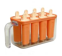 Ice Pop Molds - 2.4 * 3.9inch 8-Cavity Reusable Easy-Release Freezer Storage,ice Pop Maker | Ices Lolly Moulds With Sticks | For Home Kitchen Party Bar Yogurt Juice Kids Adult
