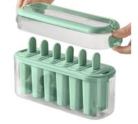 Ice Pop Molds - 23,4 cm Fruit Juice Mold | Food Grade 6-Cavity Easy Release Silicone Ice Cream Molds With Sticks, Reutilizable Lolly Maker For Freezer, Home Kitchen, Fruit Juice, Milk And Holiday