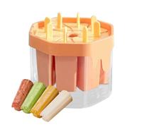 Ice Pop Molds Maker, 8 Cavity Reusable Non Stick Food Molds
