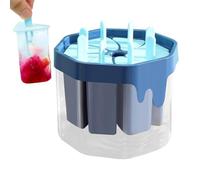 Ice Pop Molds Maker, 8 Cavity Reusable Non Stick Food Molds