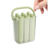 Ice Pop moldSilicone - 13.6 X 12 X 10.2cm Maker, Dessert mold| Reusable Ice Cream Bar moldFor Juice, Smoothies, Yogurt And Fruit, Flexible Non Stick Silicone Freezer Mold, DIY