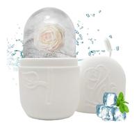 Ice Roller - Eyes Silicone Massager | Ice Face Roller, Facial Firming Cold Massager | Portable Soothing Face Ices Rollers For Daily Relaxation And Skin Care