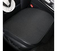 Ice Silk Non-Slip Car Seat Pad for Summer, Breathable and Refreshing, Car Seat Covers Full Set, Car Seat Protector for Sweat, Car Dog Cover Back Seat (Black,Front Seats (2 Pcs))