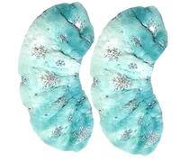 Ice Skate Soakers - Protector de hoja de secado rápido, ajuste protector de franela colorida, elástico de 25-30 cm + tela de alta elasticidad, artesanía de franela de calidad, uso cómodo para práctica