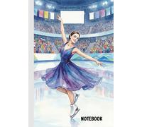 Ice Skating Notebook: Journal & Composition Book - Funny Ice Skating Gifts for Girls | Gag Gift for Ice Skating Lovers, Coaches & Friends