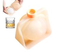 Ice Sphere Mold - Easy Release Large - Reusable Freezer Silicone Mould Tray