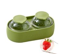 Ice Sphere Mold - Planet Shaped 13.6x7.3cm, Food Grade Silicone | Ball Maker Cube, Drink Cooling For Whiskey Cocktails Coffee Juice Kitchen Parties Bar Chocolate Desserts Fun Creative Use