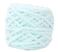 ICE STRIP YARN KNITTING BLANKET SLIPPER LINE Thick Quick Woven Thread Big Ball (06 aqua blue)