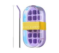 Ice Tray - 18 Grid Ice Crush Cups | Easy Release Reusable Mold For Milk Coffee Whiskey Soda Chilling Drinks Cocktail Home Cafe Restaurants And Others