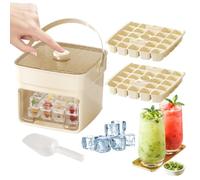 Ice Tray - 50 Grid Freezer Mold | Easy Release Storage Container