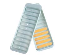 Ice Tray Bar Maker with Lid, Easy Release Molds on Wine Juice Fruit, Summer Beverage Chilling Tools, Pink/Blue/Green Iced Drink Accessories for Family Kitchen and Freezer Use