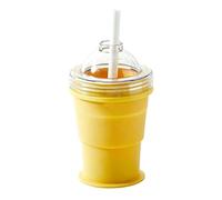Ice Tray Cup - Molde de bola de hielo de 12 x 9 x 9 cm | Portable Foldable Íce Hockey Cup For Travelers Bartenders Home Office Parties Camping Beach Picnic Road Trips Poolside Apartment RV Travel Bar