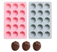 Icé Tray | Easy Release Flexible Material | 2 Pieces | Silicone Ice Trays Mould | Ice Making Mold | Sturdy Reusable Build | For Home Use
