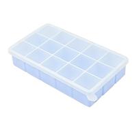 Ice Tray For Freezer - 15 Grid Silicone Freezing Cubes | Reusable Odor Resistant Design Ice Cubes Tray For Home Kitchen Pub Hotel Farmhouse Party Family Nights Friend Gatherings