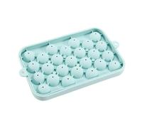 Ice Tray Maker - Beverage Freezer Mold, Cocktail Chilling Tray for Whiskey, Drink Chill Holder with Removable Lid, Kitchen Accessory, Stackable Container for Wine and Camping