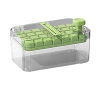Ice Tray Molds, Reusable Cocktail Block, 6 Grid Maker, Non Stick Lid, Kitchen Beverage Tool, Whiskey Coffee Juice Device, Summer Party Picnic Camping Travel, 20x12x5cm Compact Frame for Daily Use
