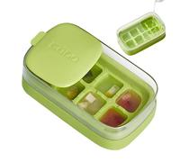 Ice Tray - Press Type Cube Tray, 8-Cavity Reusable Whiskey Freezer Mould With Lid And Storage Box, Stackable Ice Maker | For Home Kitchen Party Picnic Camping Family Gathering Celebration Restaurant