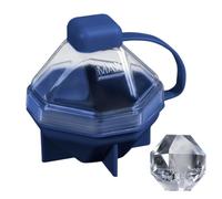 Ice Tray, Press Type iceecube Maker, Faceted Shape Freezer Mold