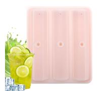 Ice Tray, Silicone Whiskey Mold With 3 Grid Rhombus Shape, Reusable Easy-Release Moul, Perfect D For Cocktails Wine Juice Coffee Beverages, Kitchen Bar Party Essentials,6.5x5.51x1.57 In