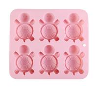 Ice Tray, Turtle Mold, Silicone Maker with Easy Demoulding Design for Iced Beverages, Candy, and Pudding, Fun Bartending Tool Home Use, Perfect Wine Coffee Lovers Bartenders 6.5x0.47x5.83 Inches
