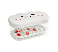 Ice Tray with Bin, 24 Cavity Easy Release Maker with Lid and Storage Container, Stackable Freezer Ices Mold System for Drinks Coffee Cocktail Whiskey Beverage Kitchen Use