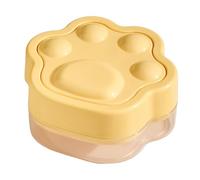 Ice Trays For Freezer - Cat Paw Shaped Ice Maker With Lid | Press Design Reusable Freezer Maker Mould For Home Kitchen | Party Family Gathering Celebration Restaurant Picnic Camping