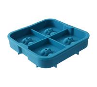 Ice Trays for Freezer, Silicone Animal Molds, 4-Cavity Flexible Moulds for Wine, Whiskey, Cóctel, Jelly, Chocolate, Kitchen, Home, BBQ, Beach, Hiking, , Holiday, Birthday Events