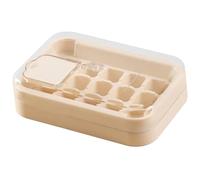 Ice Trays Freezer, Silicone 15 Hole Ice Mold, 6.5x4.41x1in Easy Fill Quick Release, Resistente a los derrames, diseño no táctil, moldes de té helados para whisky, cócteles, café, cerveza