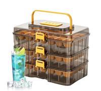 Ice Trays - Freezer with Lid 63-Hole Cold Drink Making
