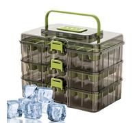 Ice Trays - Freezer with Lid 63-Hole Cold Drink Making