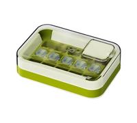 Ice Trays, Reusable Mold Maker, Easy Release Design, Leakproof Flexible Container, Ice Tray for Coffee, Freezer, Fridge, Drinks, Food, Whiskey, and Daily Use, 6.5x4.41x1.77 inches