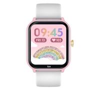 Ice-Watch - ICE smart junior 2.0 Pink White - Reloj conectado infantil rosa con correa de silicona blanca - 022797 (1,75 inch) Rosa