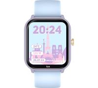 Ice-Watch - ICE smart junior 2.0 Purple Soft blue - Reloj infantil conectado morado con correa de silicona azul - 022801 (1,75 inch) Violeta y azul